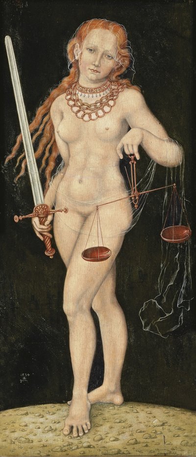 Justice by Lucas Cranach the Elder